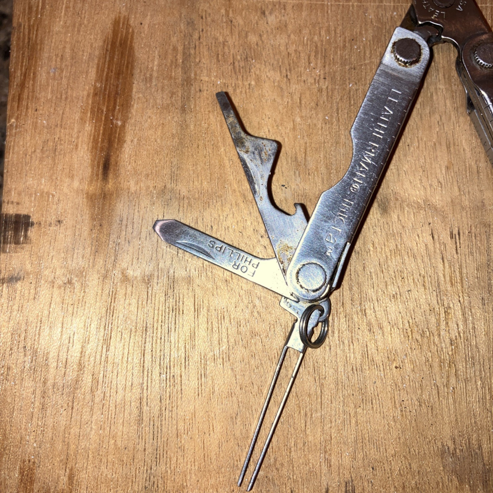 Leatherman Micra Multi-Tool Stainless Steel Keychain Scissors Pocket Knife USA