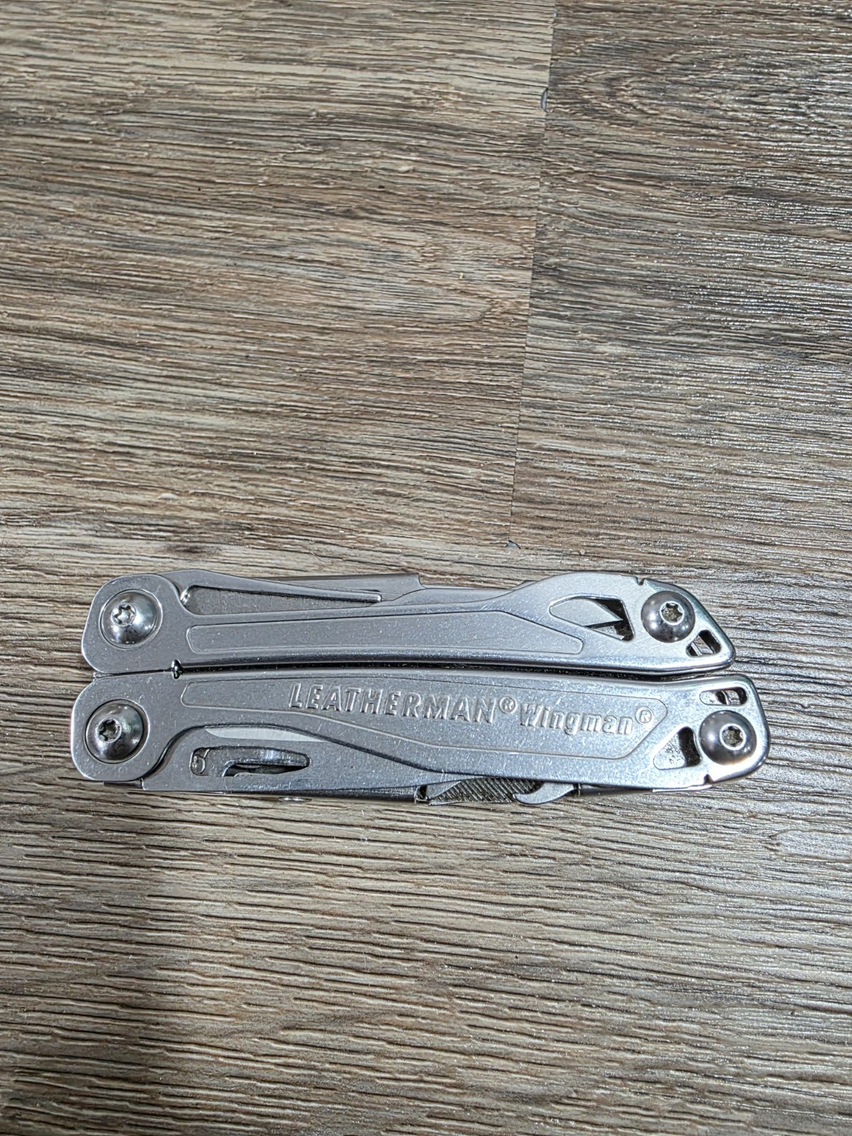 Leatherman Wingman – Stainless Steel – Used – Fully Functional –