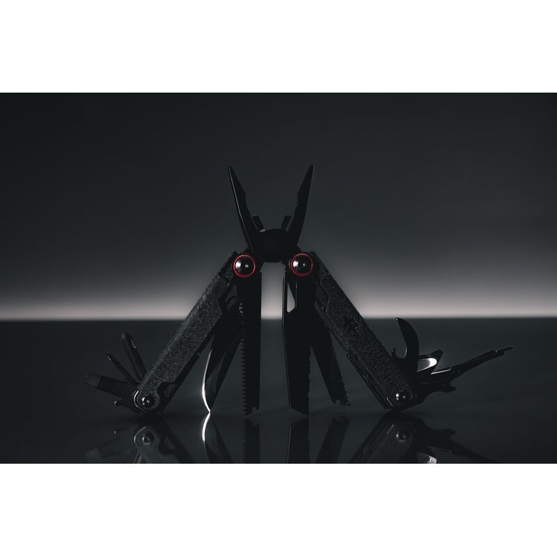 17 In 1 Multi Tool AUS 8 Steel Pliers Scissors Knife W/ Leather Sheath Non Slip