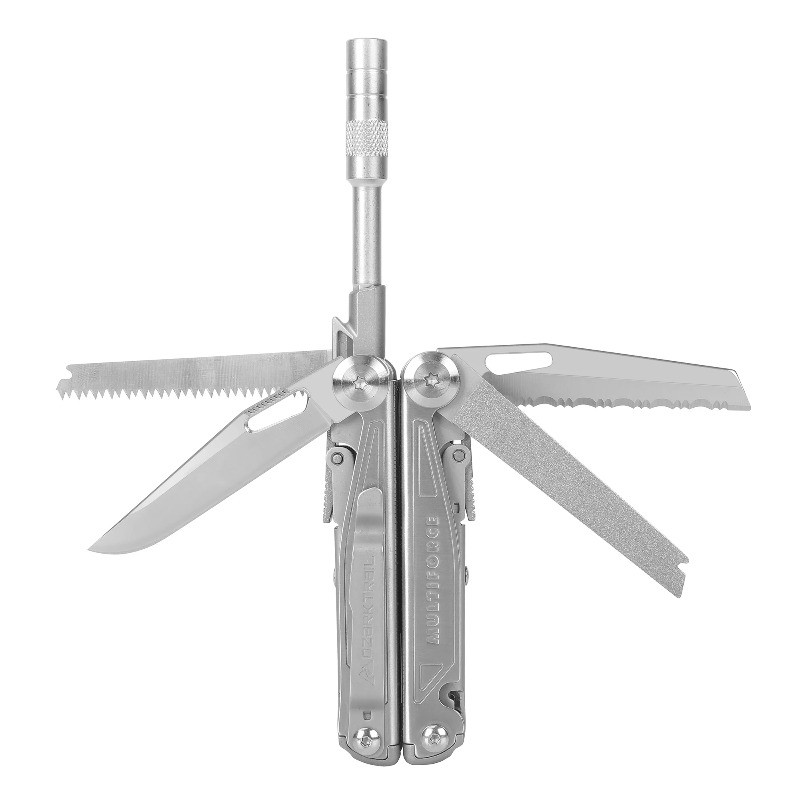 Ozark Trail Multiforce 18-in-1 Premium Multi-Tool, Stainless Steel