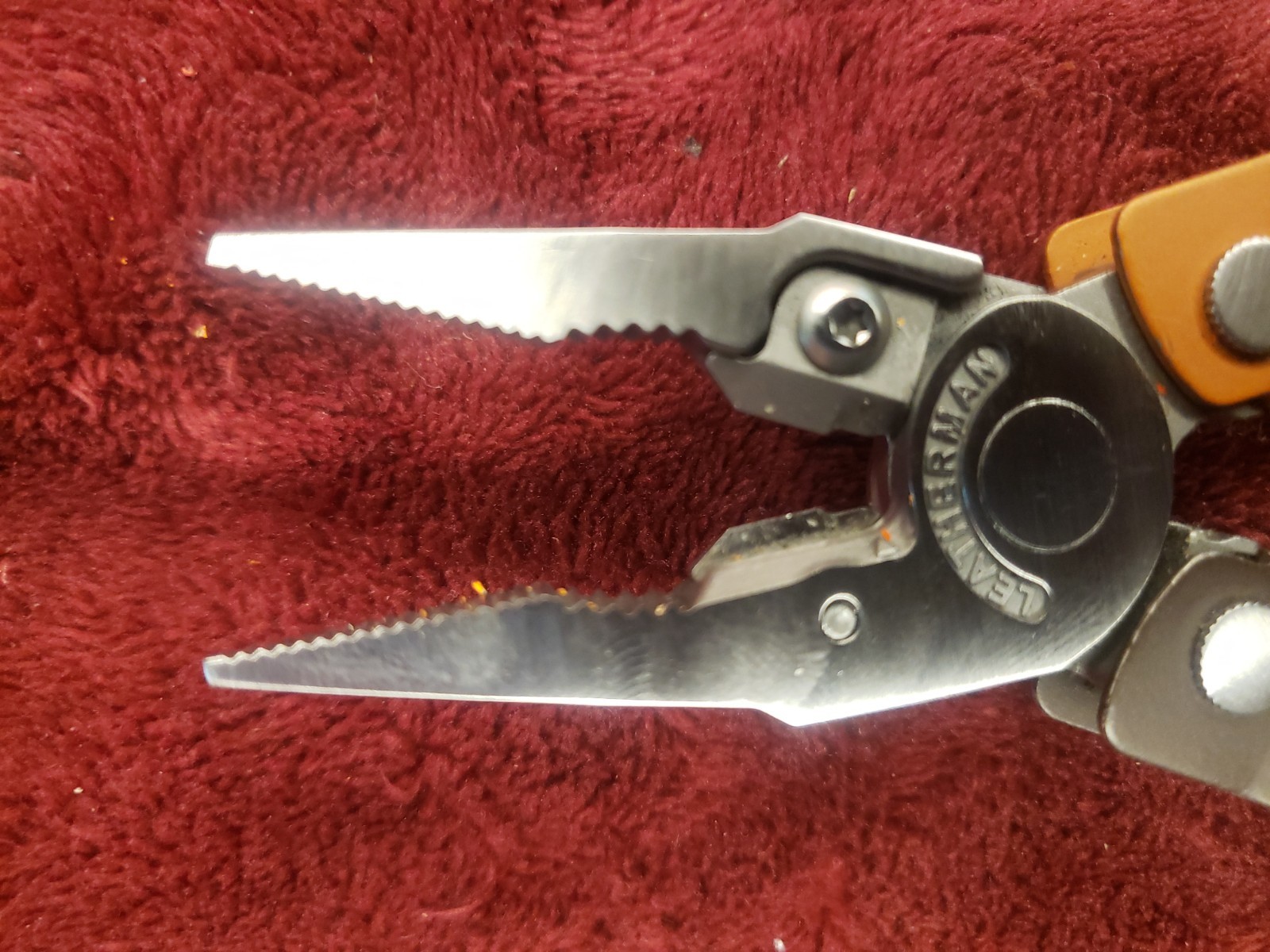 Leatherman Burnt Sienna Orange & Mossy Slate Rebar Multi Tool