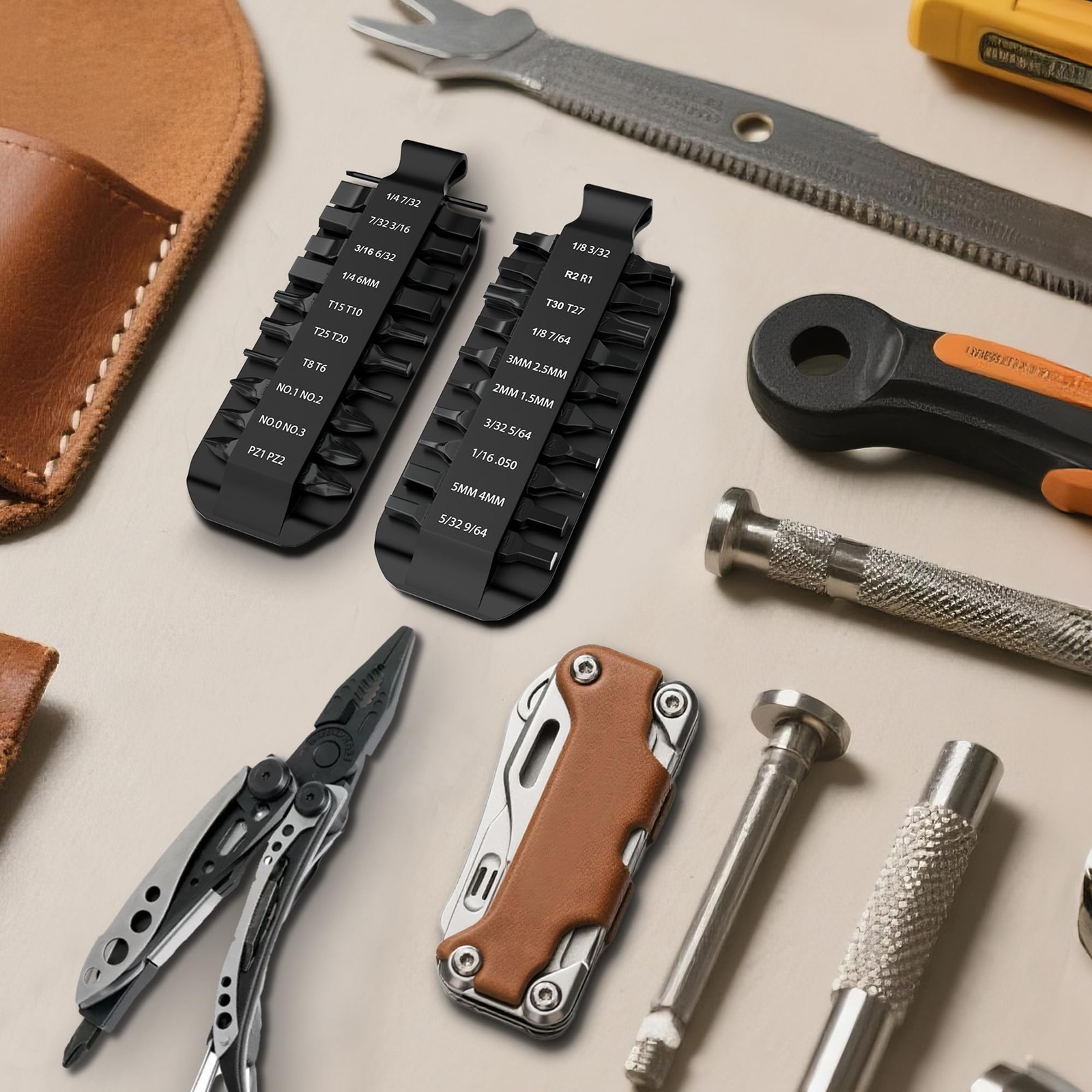 BitKit, 21 DoubleEnded Screwdriver Bits, Flat BitKit Designed for Leatherman …