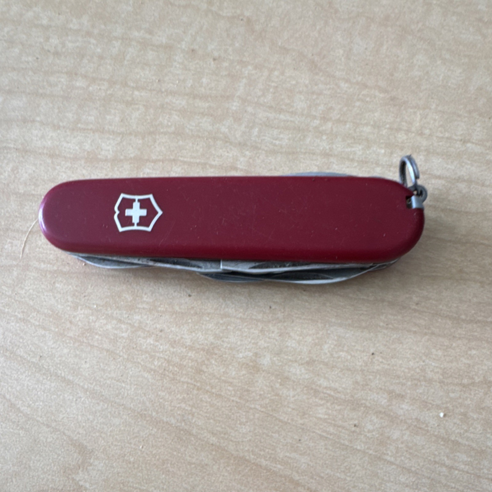 Victorinox Swiss Army 9-Tool Multi-Tool Knife 2.5in Blade Red Scissors File