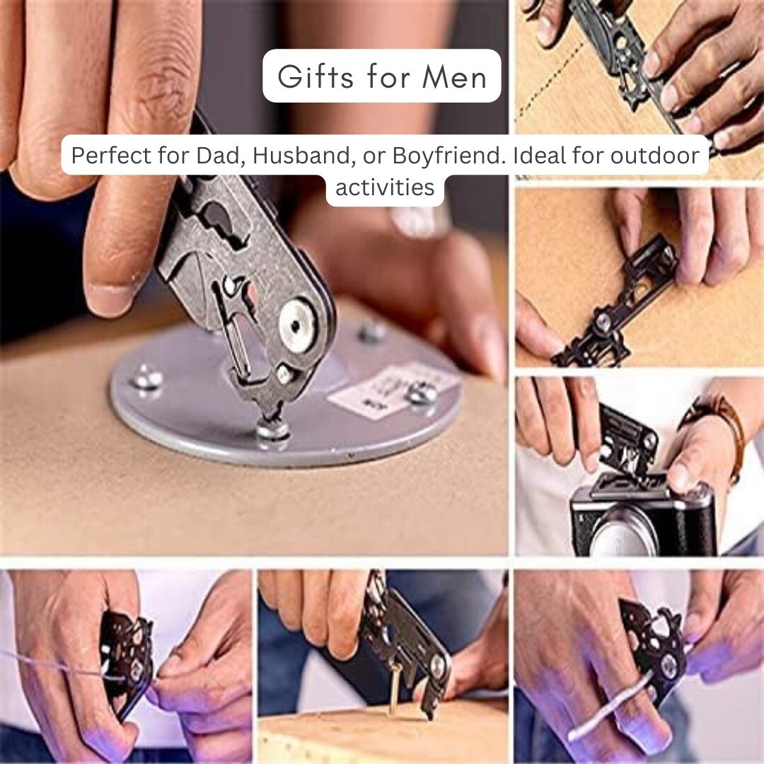 Compact Multi Tool Pocket Knives for Camping & Pocket Tools Combo Pack