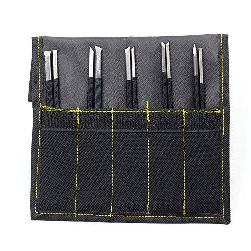 High Carbon Steel 10pcs Stone Carving Chisels/knives Kits With Alloy Steel Handl