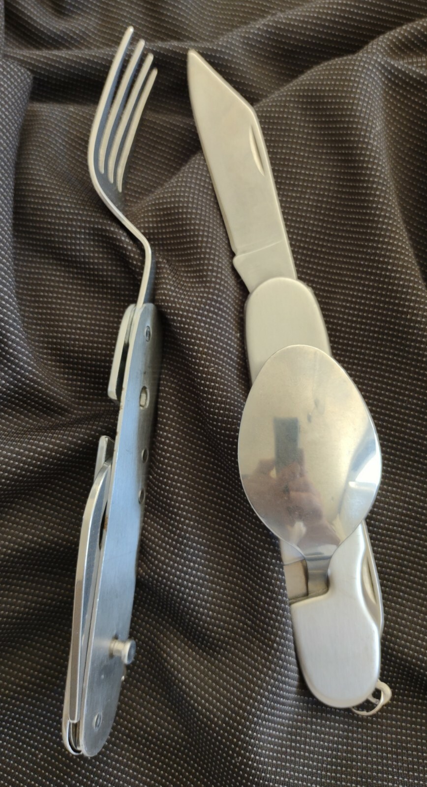 Swiss Scout Camping Multi-Tool Utensils Pocket Knife – Free Same Day Shipping!
