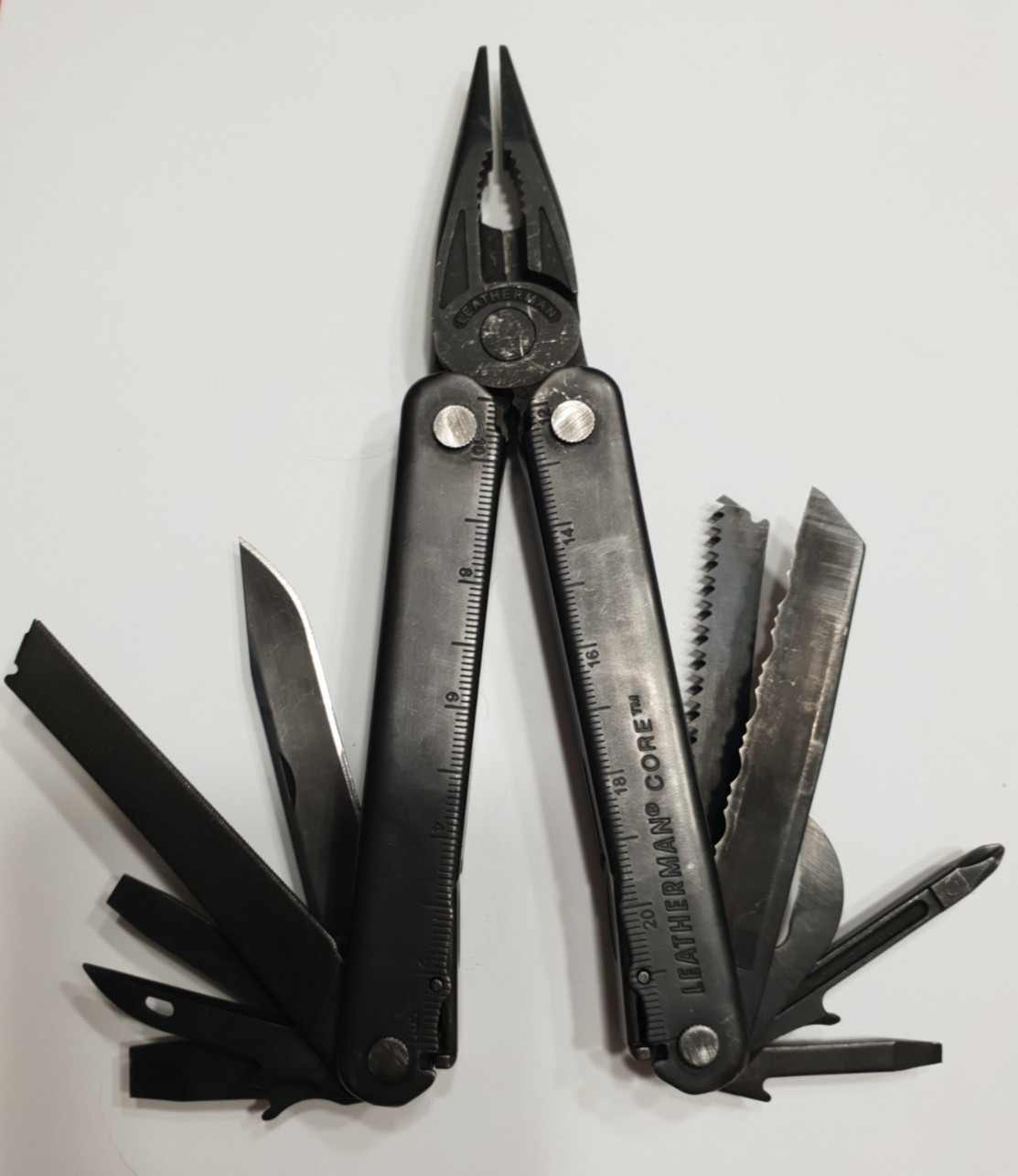 🔥 Leatherman Black BO Core Multitool Retired Rare Collectable