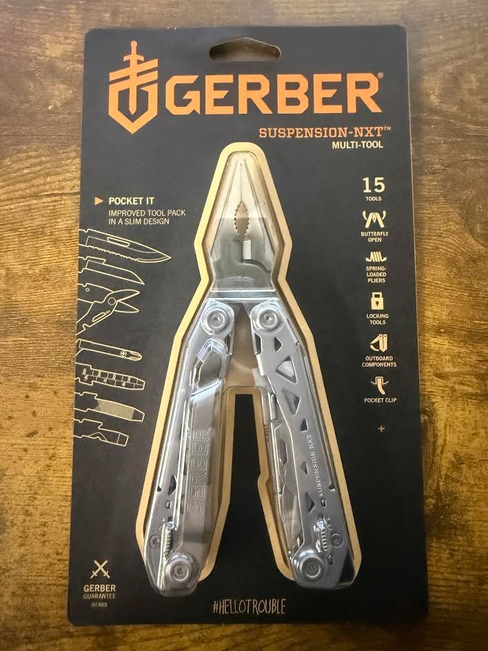 Gerber Suspension NXT 15-in-1 Multi-Tool EDC Gear & Equipment Silver