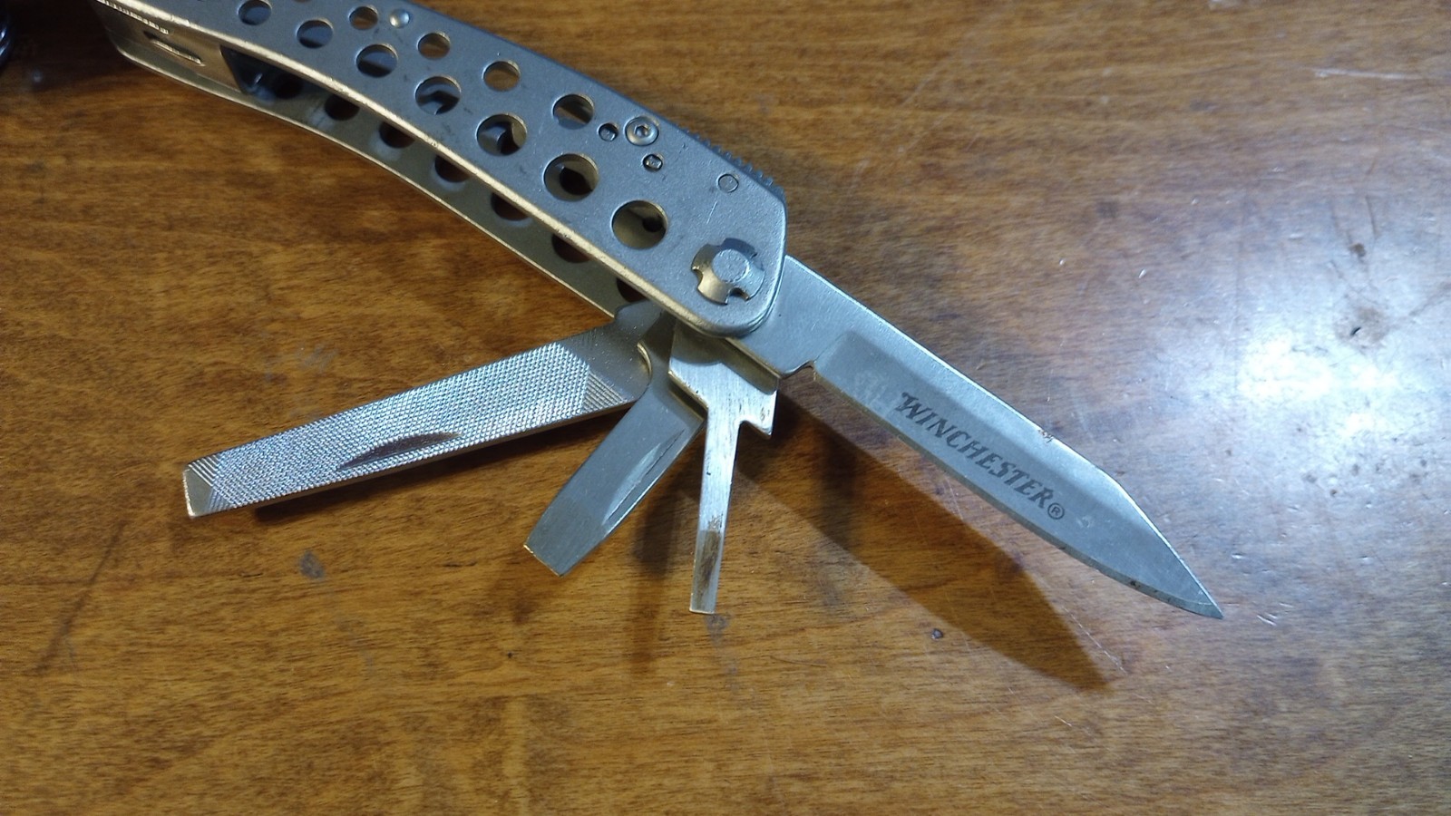 Winchester RARE Stainless Steel Multi-Tool Pocket Knife 9 N 1