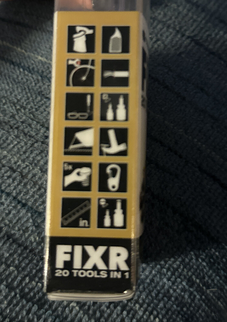 FIXR True utility 20 Tools In 1 Multi Tools Gold Titanium Stainless Steel