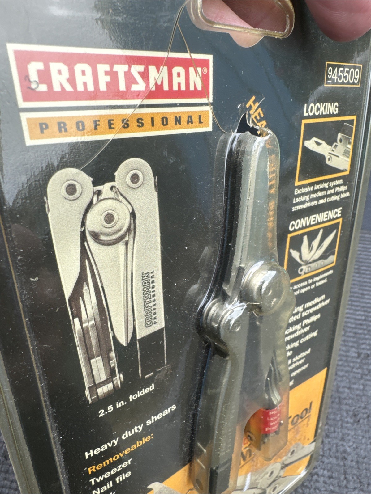 Sears Craftsman Usa Nos 45509 Professional 10 Function Multitool Retired Rare