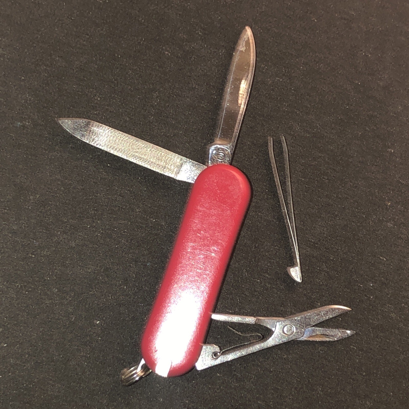 Two Pocket Knives, Stainless Steel Blades, Tools, Nail Files, One w/scissors