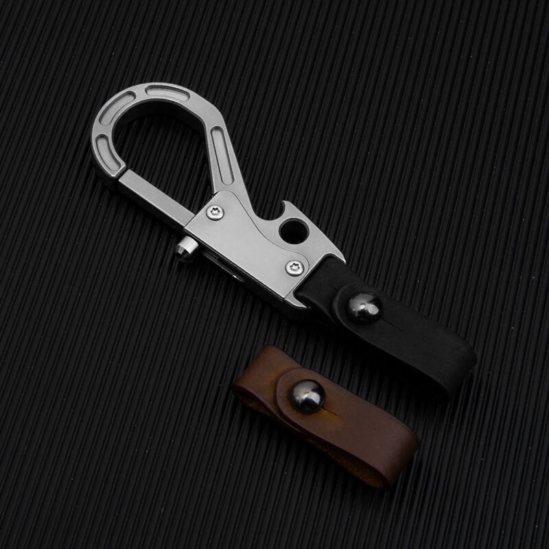Titanium Alloy Keychain Bolt Action Key Pendant Outdoor Opener Portable Tool