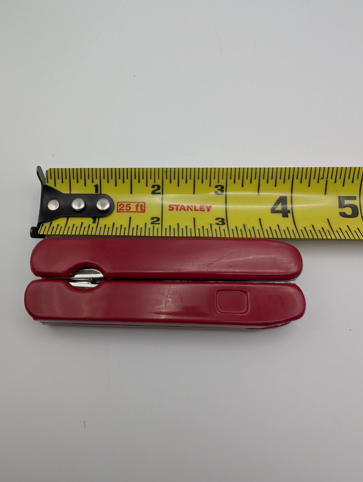 Vintage Huangiu 838 Stainless Steel Multi Tool Pliers Knife Screwdriver File w/