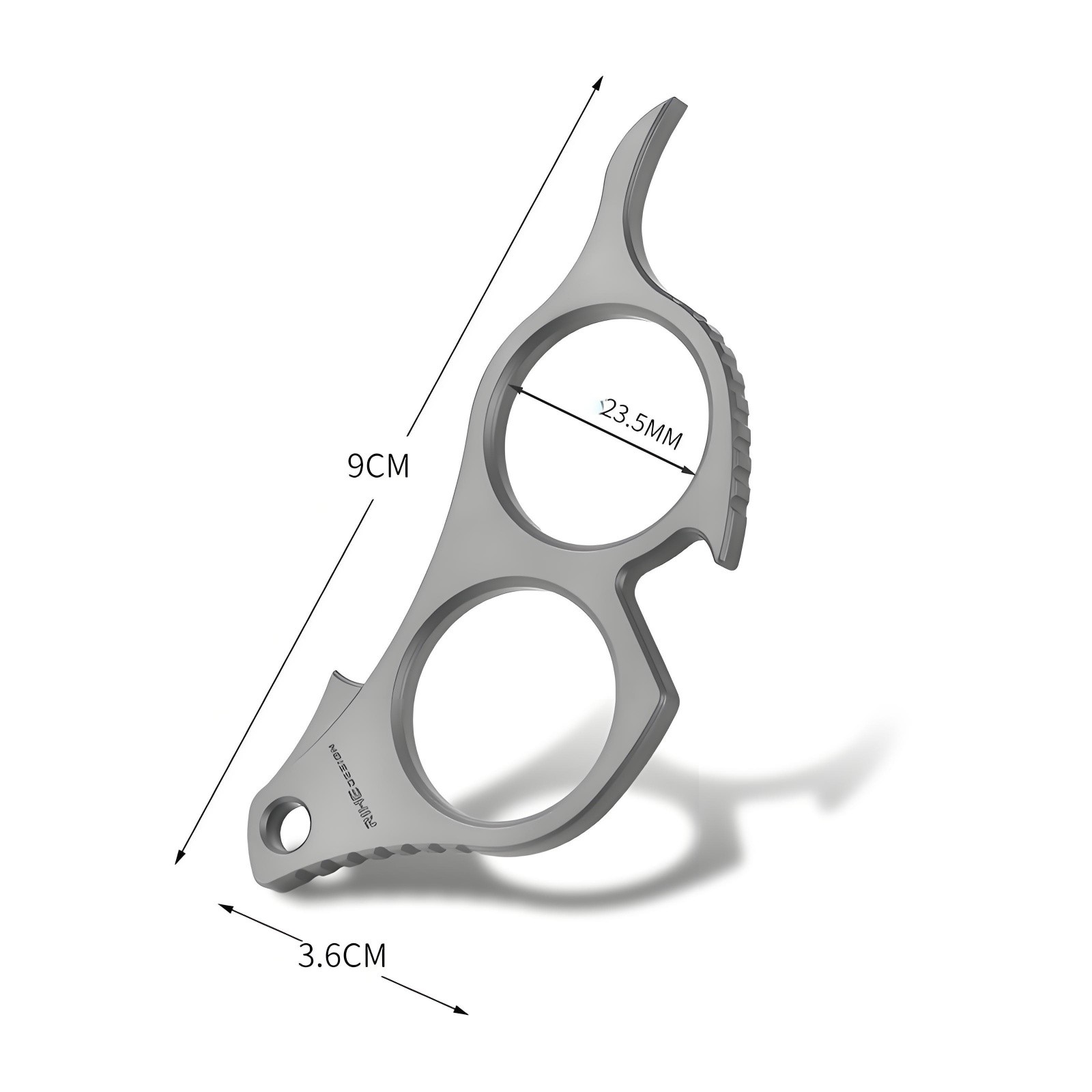 Titanium Alloy Outdoor EDC Multi-Tool Bottle Opener Keychain Durable