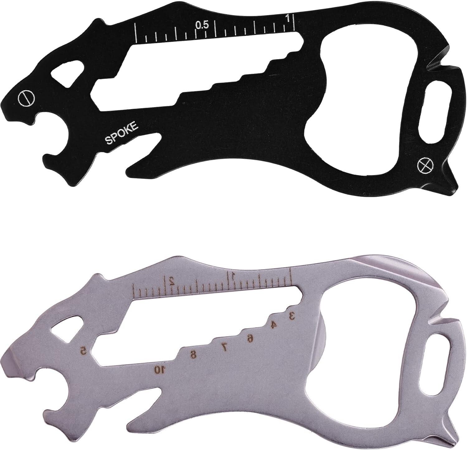 Keychain Multi-tool Metal Pocket Tool for men Portable No rust multi-function