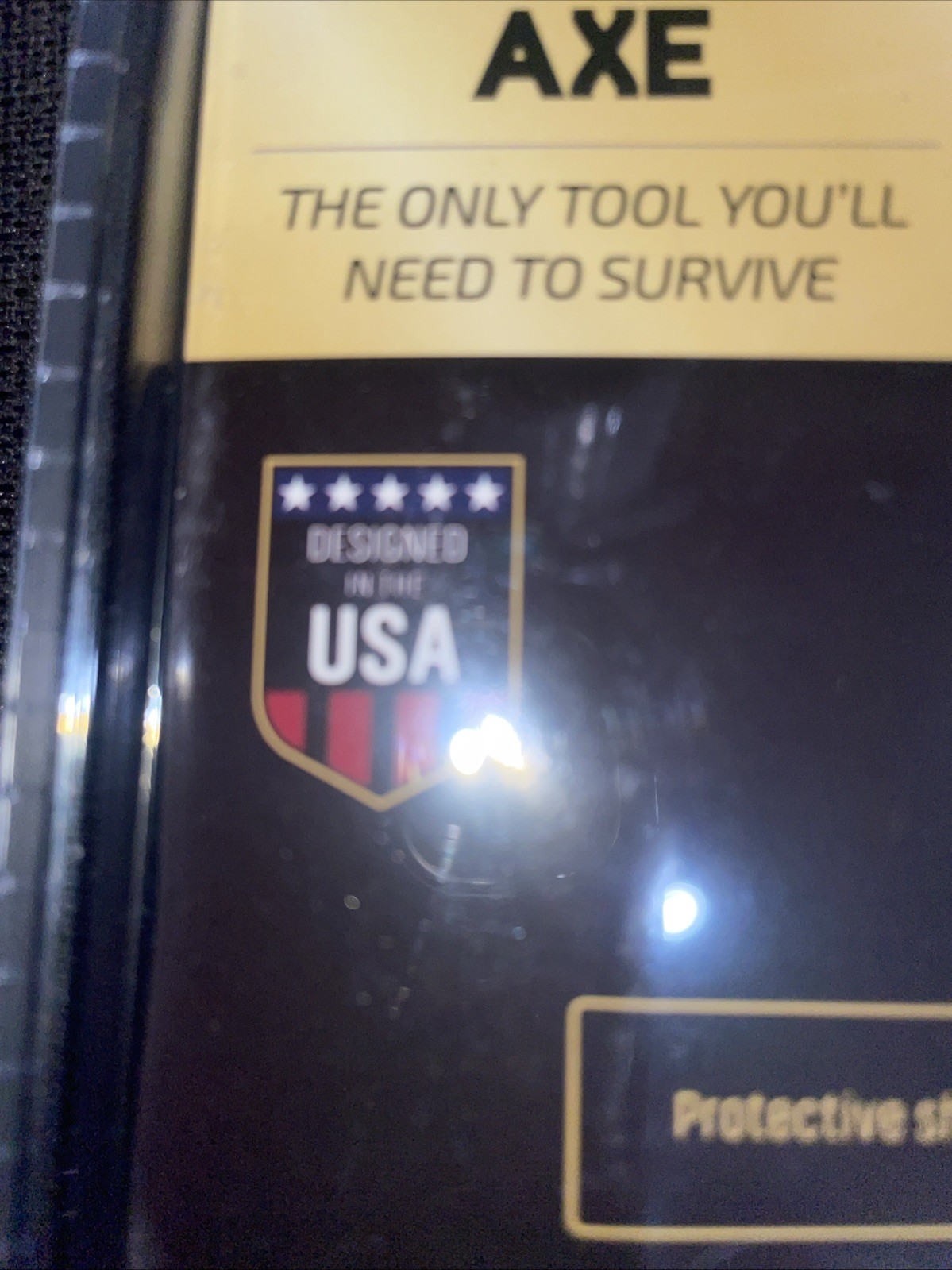 Pro Survival Axe Elite – Black, All Steel, Ultimate Outdoor Multipurpose Tool