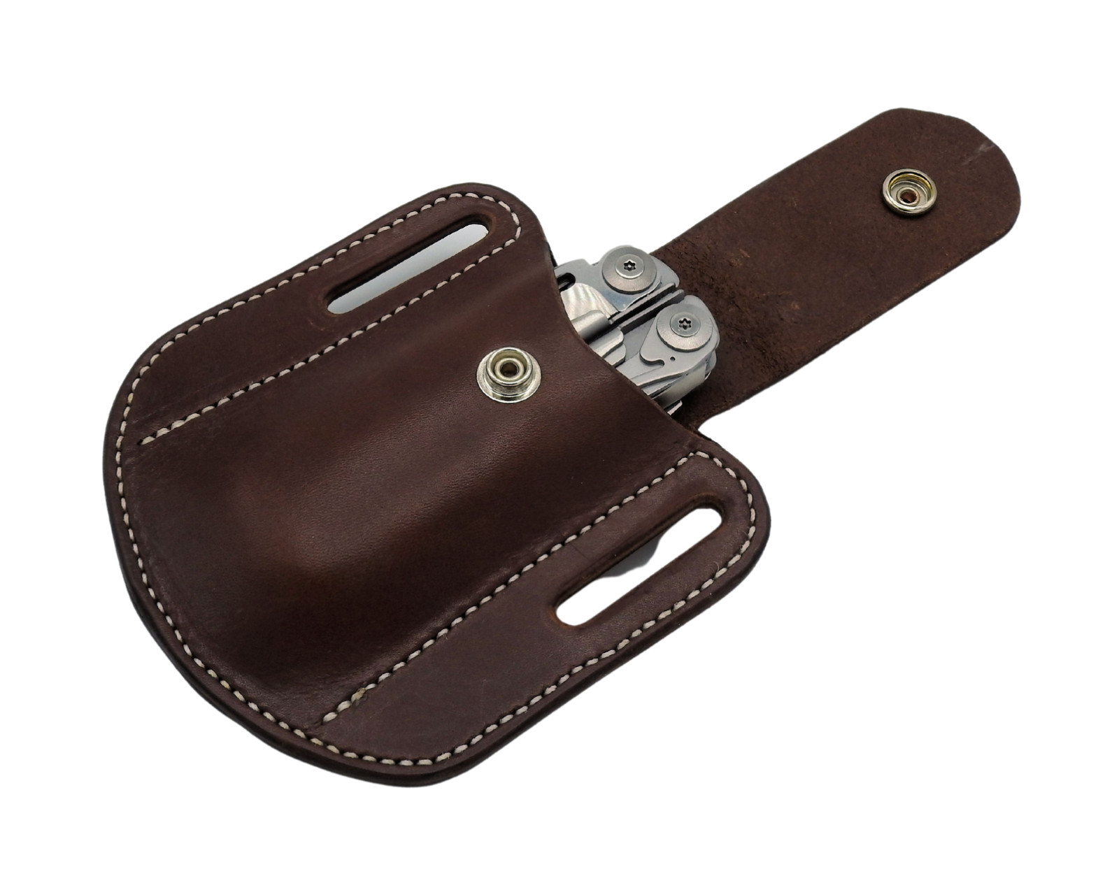 Leather Sheath for Leatherman Serge or Super Tool Tool Brown