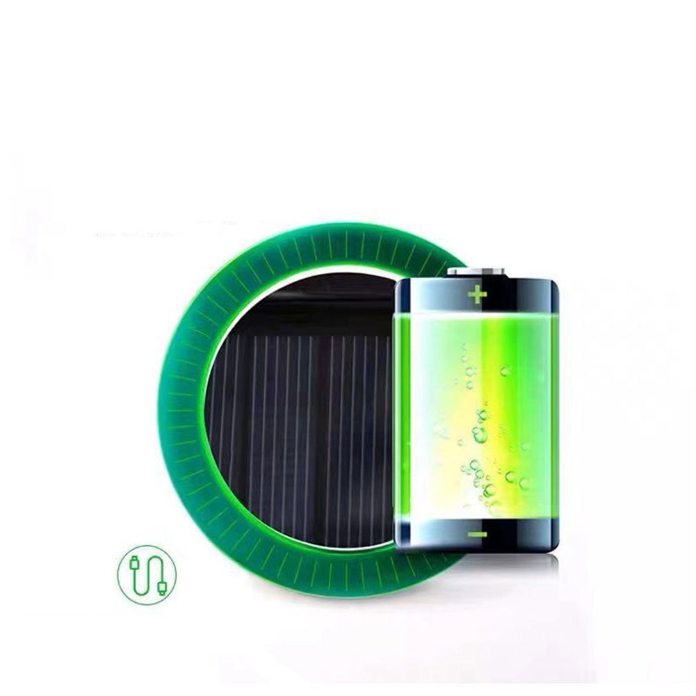 Easily Rechargeable Solar Powered Hat Fan with Multiple Airflow Levels