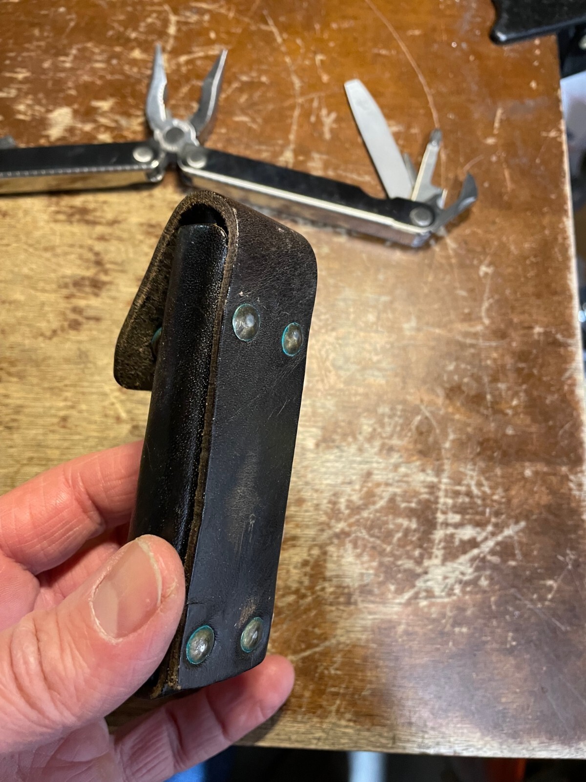 Vintage Original Leatherman Multi Tool Portland, OR – TM 1325473 W/ Sheath USA