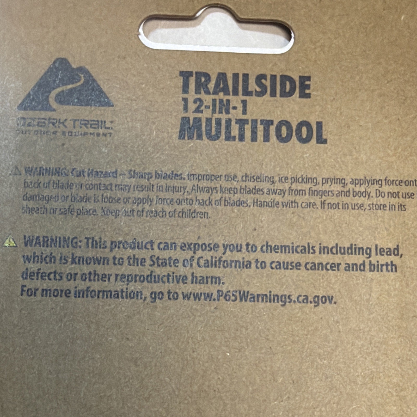 12-in-1 Multitool Ozark Trailside #6119 Fishing, Camping, Hiking, Car, Emergency