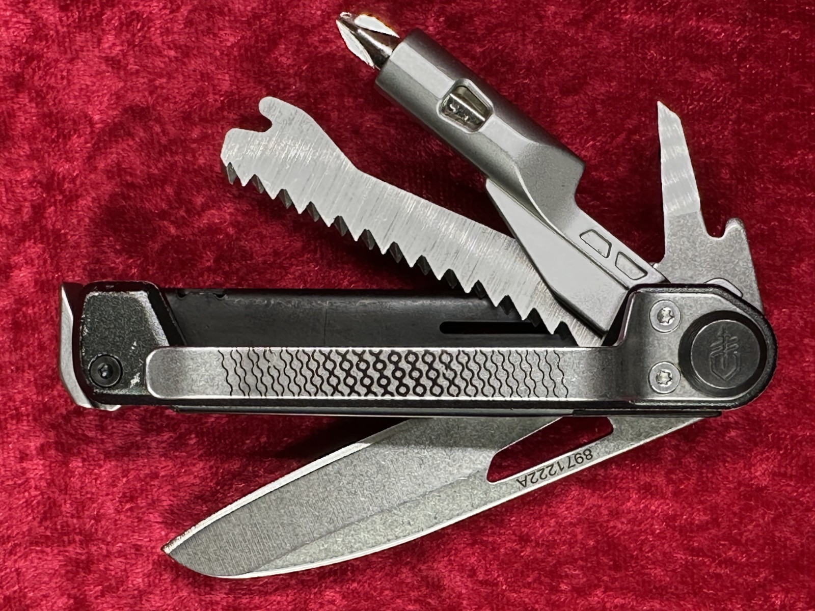 Gerber Armbar Trade Onyx Multi-Tool 6 Tool Knife Bit Holder w/Pocket Clip (582)