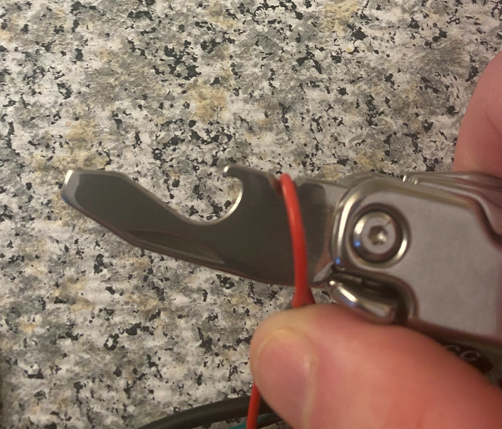 Multitool knife 7-in1 EDC with pocket clip and sheath!