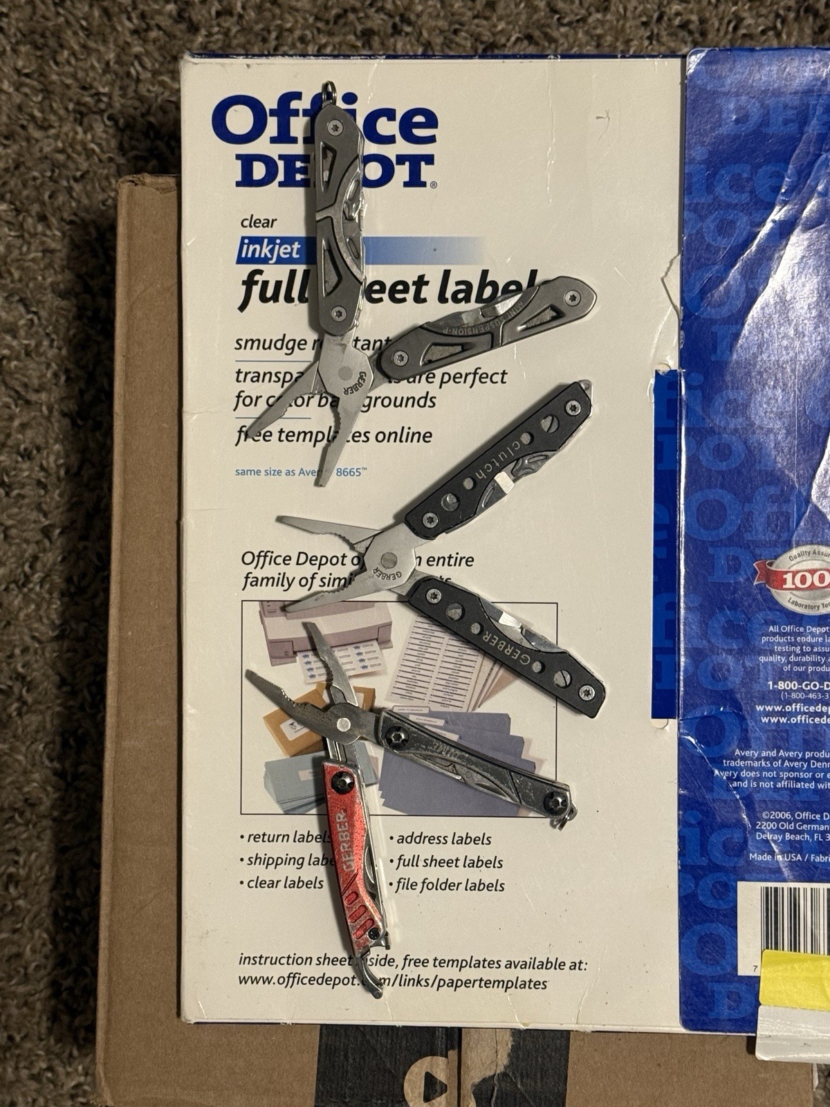 Gerber Mini Suspension-P/ Gerber Clutch / Gerber Dime — Lot Of 3