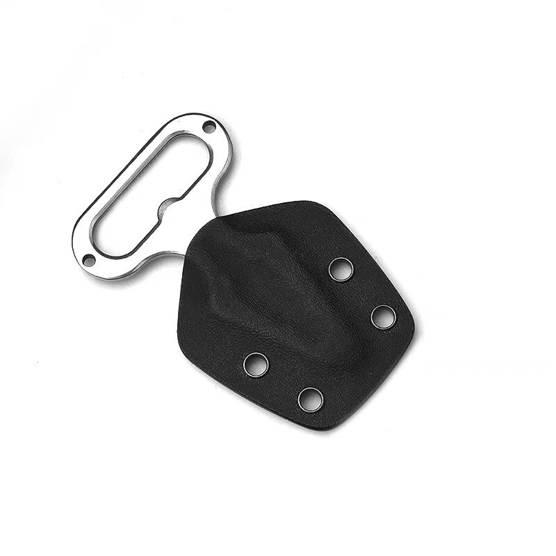 EDC Stainless Steel Wrench Bottle Opener Key Chain Ring Crowbar Pry Bar