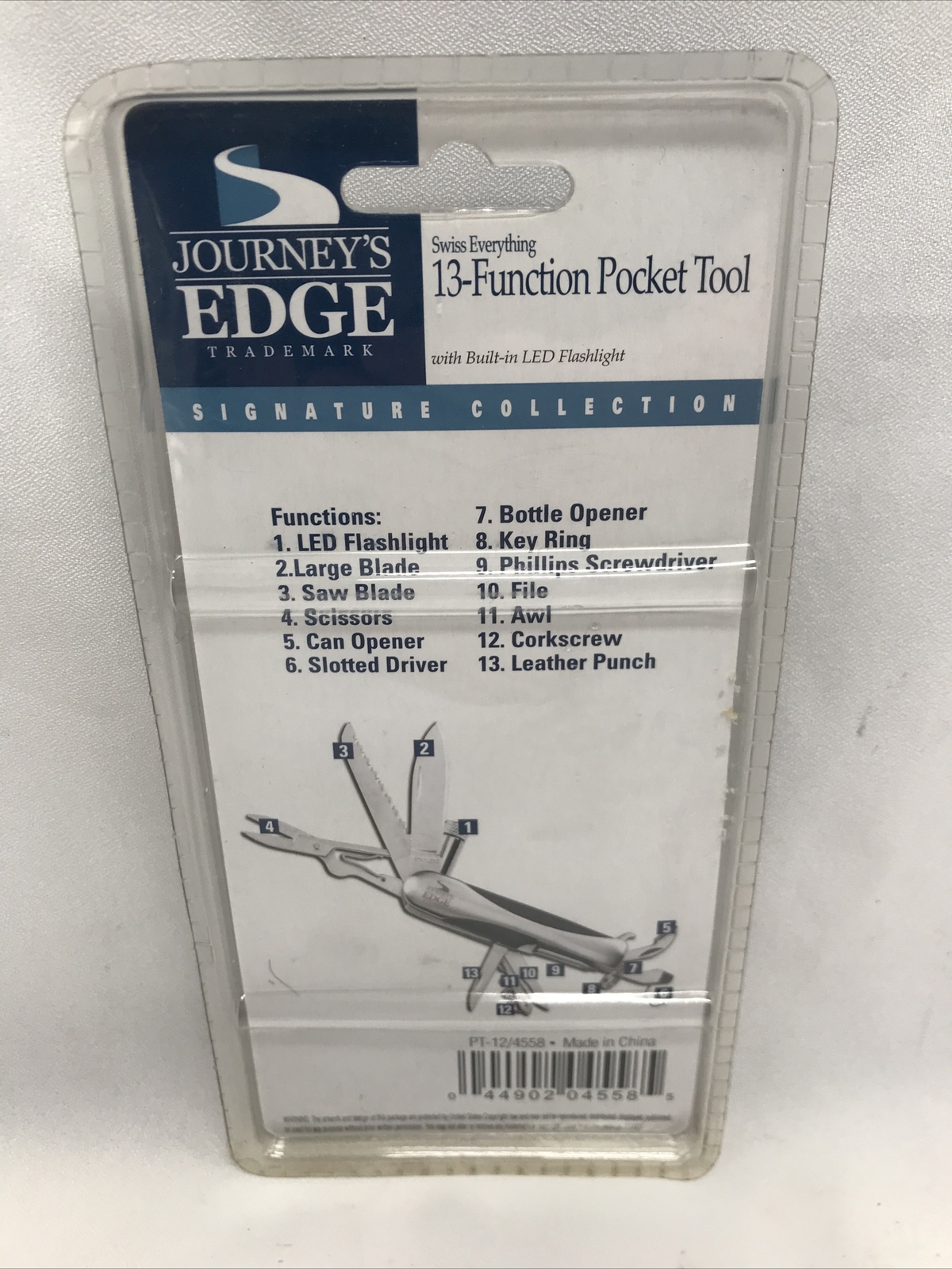 ***Journey’s Edge Signature Pocket Tool Swiss Everything 13 Function***