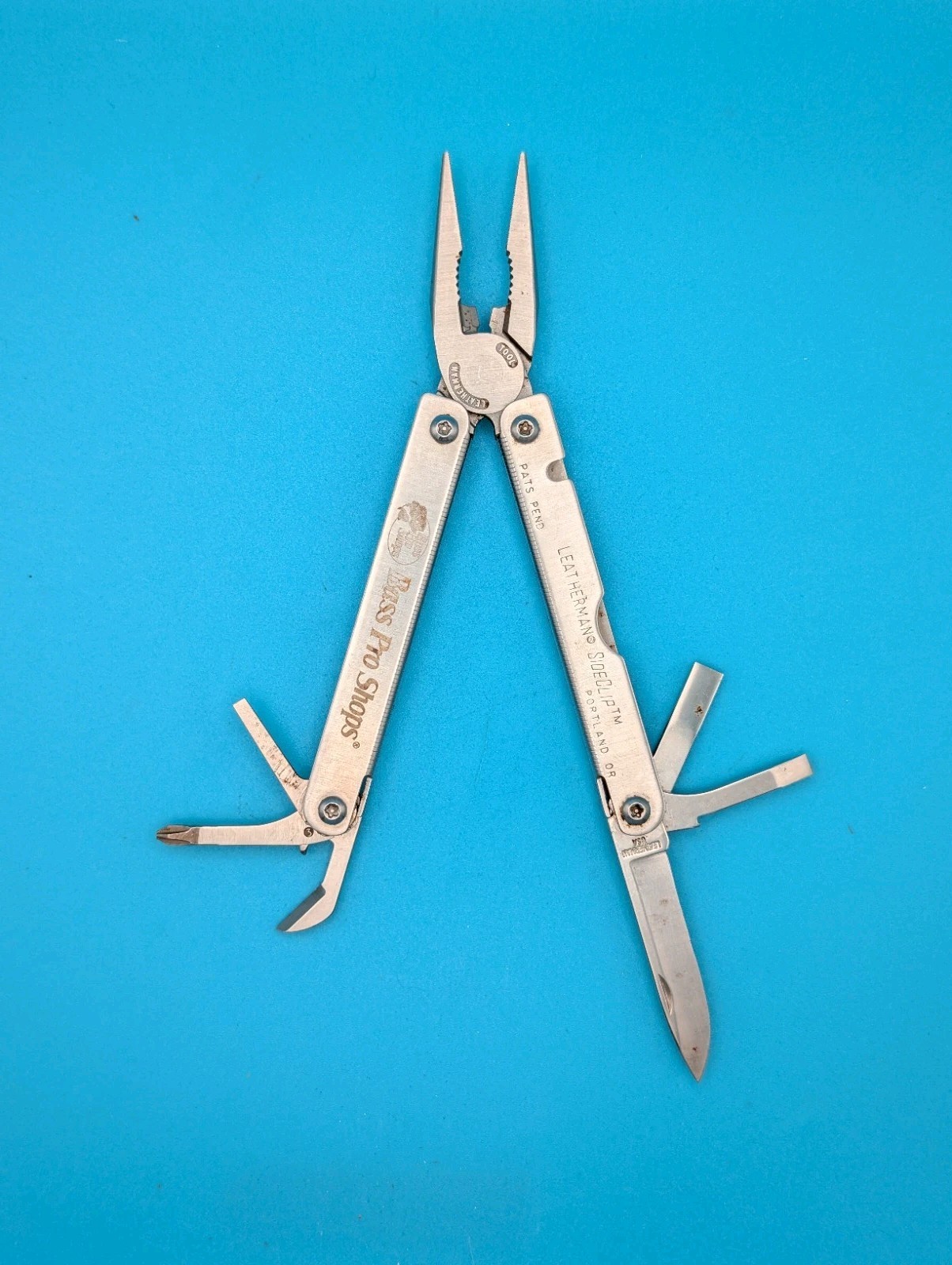 Leatherman SideClip Multi-Tool! 08/03 DATE STAMP! RARE! BASS PRO SHOPS