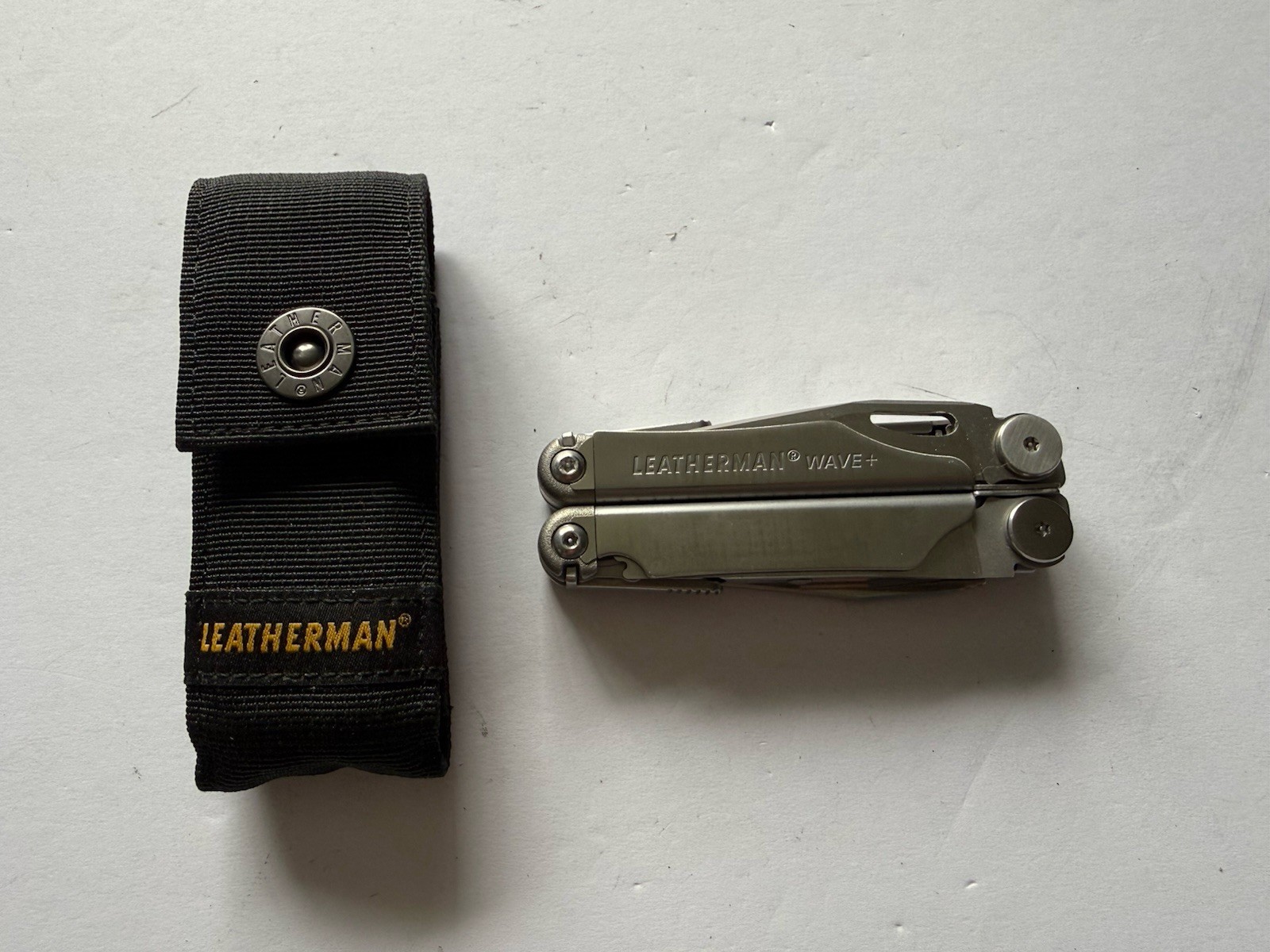 Leatherman Wave Plus Multi-Tool Great Condition w/Sheath
