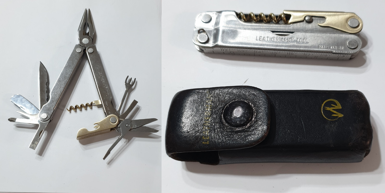 🔥 Leatherman Flair Stainless Picnic Multi-Tool Collectable Retired Very Rare