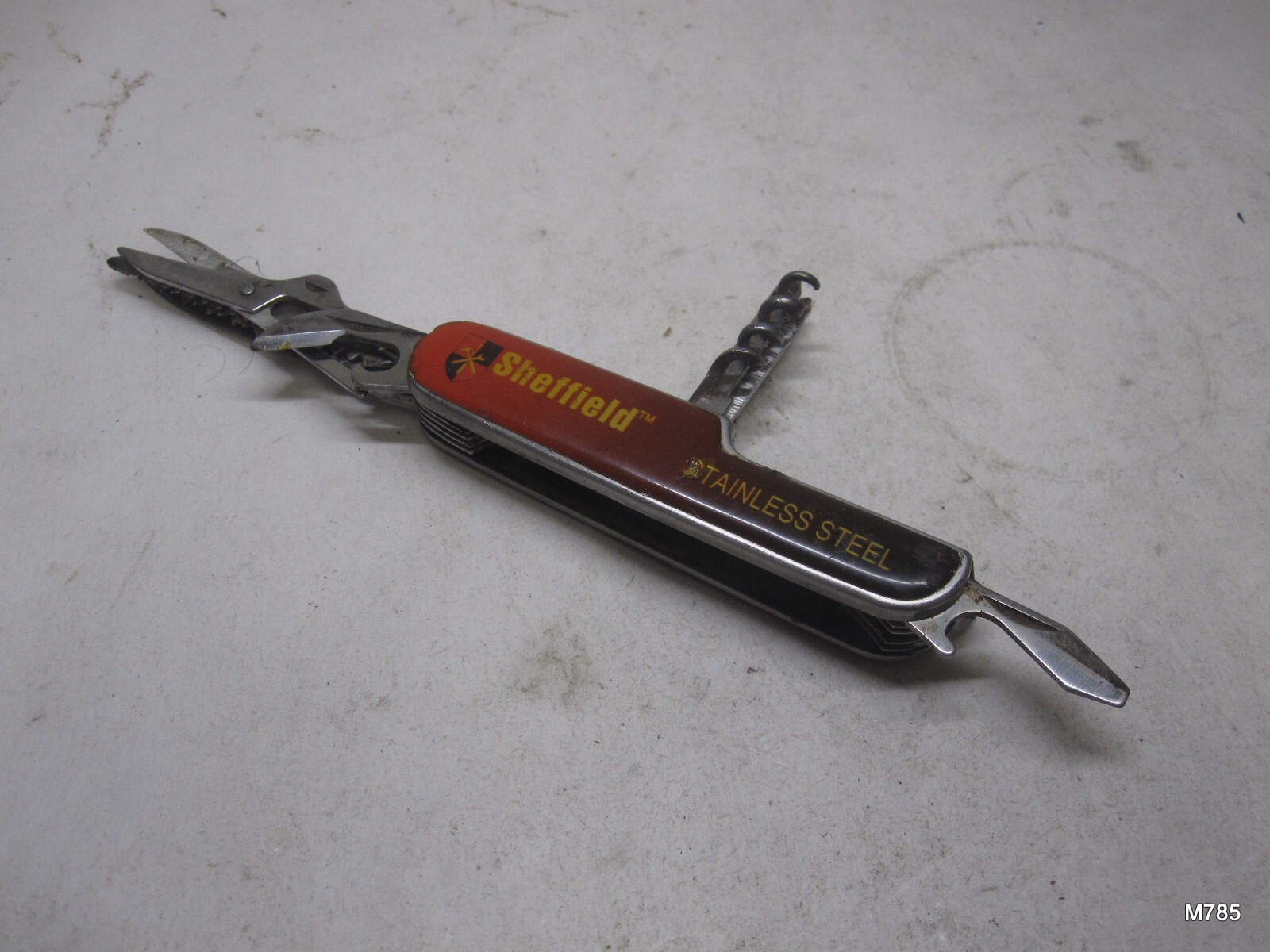 Sheffield Stainless Steel Multi Function Multi-Tool ( 11 in 1 Multi Tool )