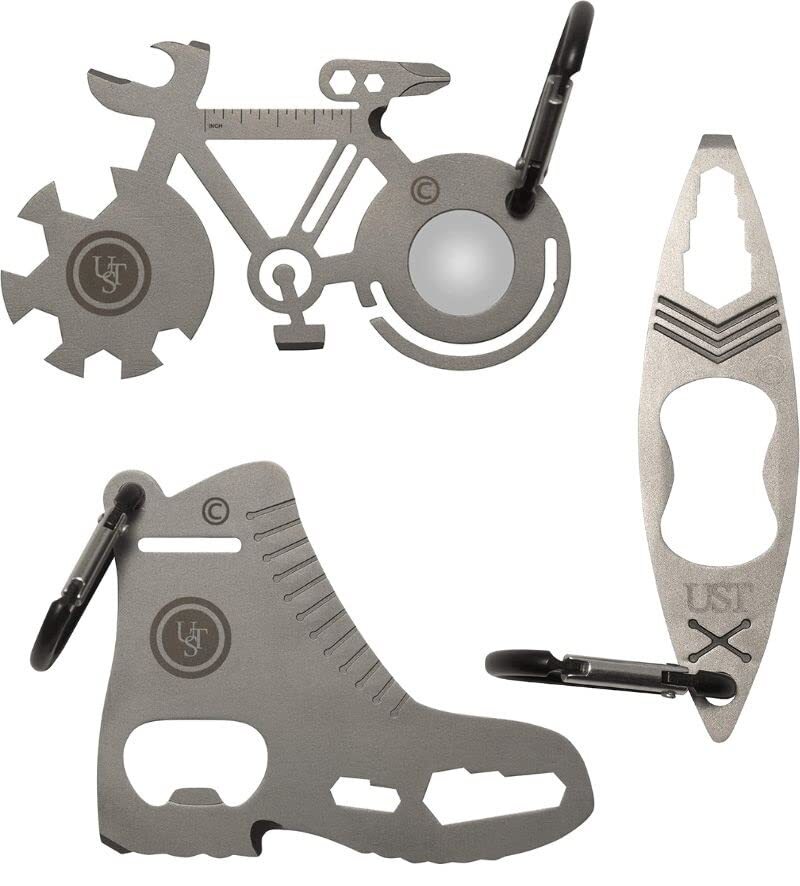 ust Tool-a-Long Carabiner Clip Multi-Tool Bundle – Bike, Boot, Kayak