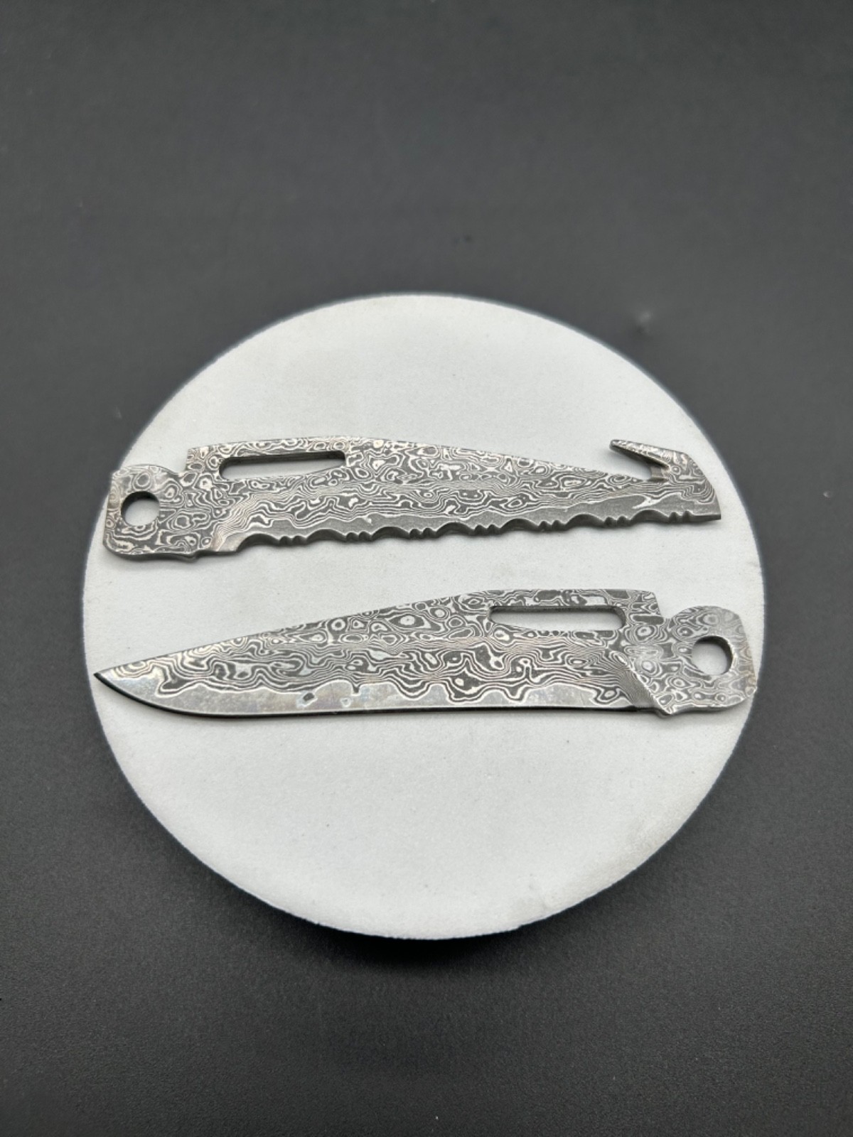 VG10 Damascus Blade For Leatherman SURGE – MAIN KNIFE/SAW EDC UPGRADE