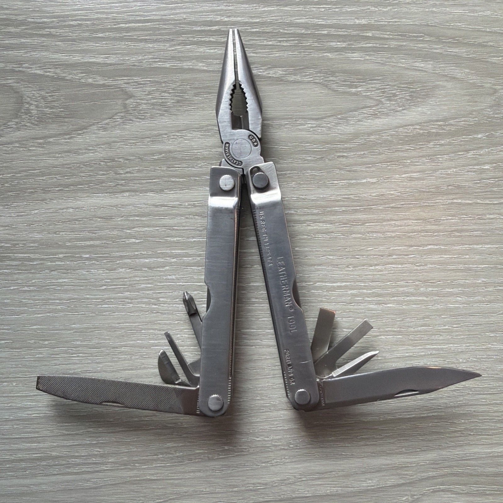 Leatherman Tool Multi Tool Knife File Drives Opener Vintage