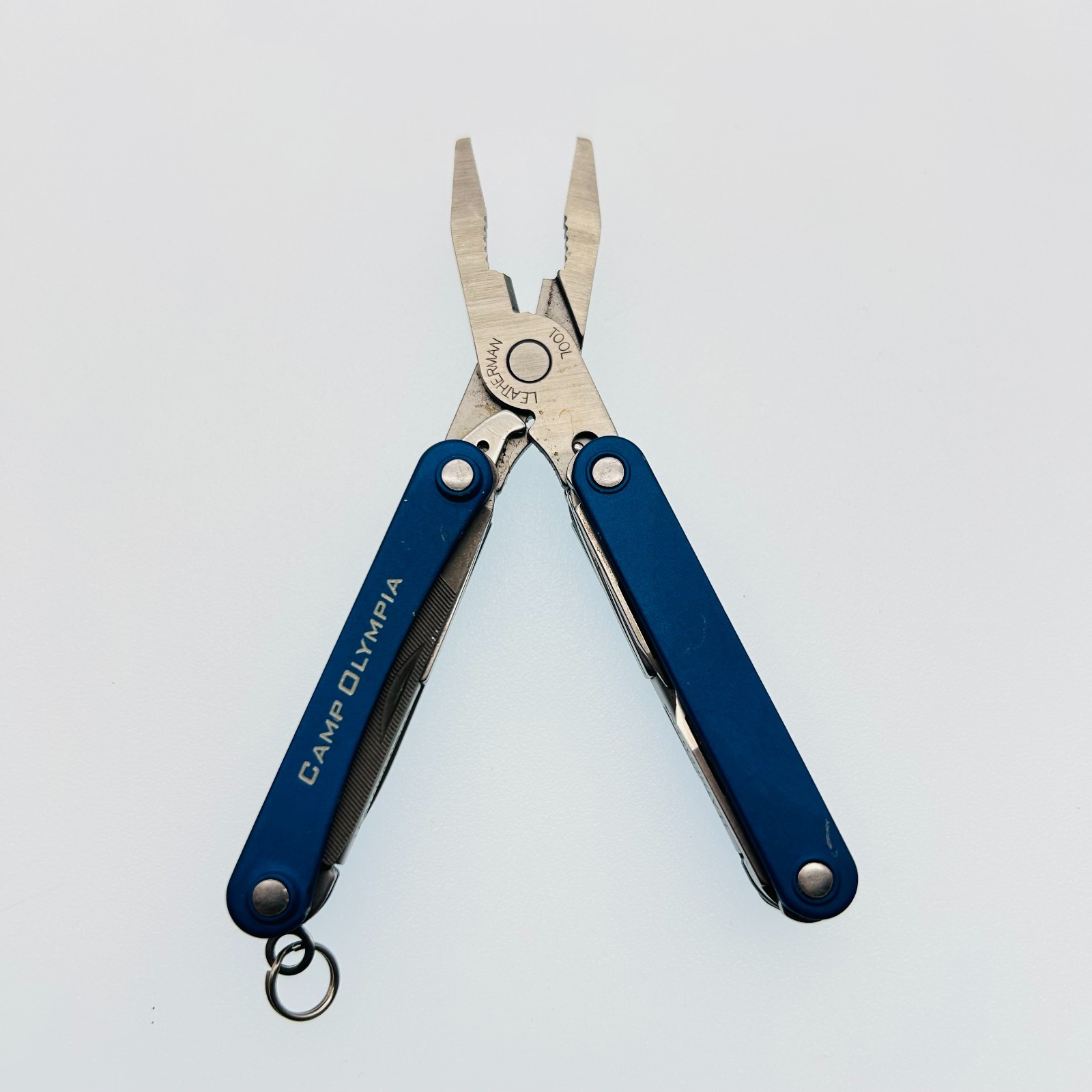 Leatherman Squirt PS4 BLUE x camp olympia Multi-Tool Discontinued (CODE30)