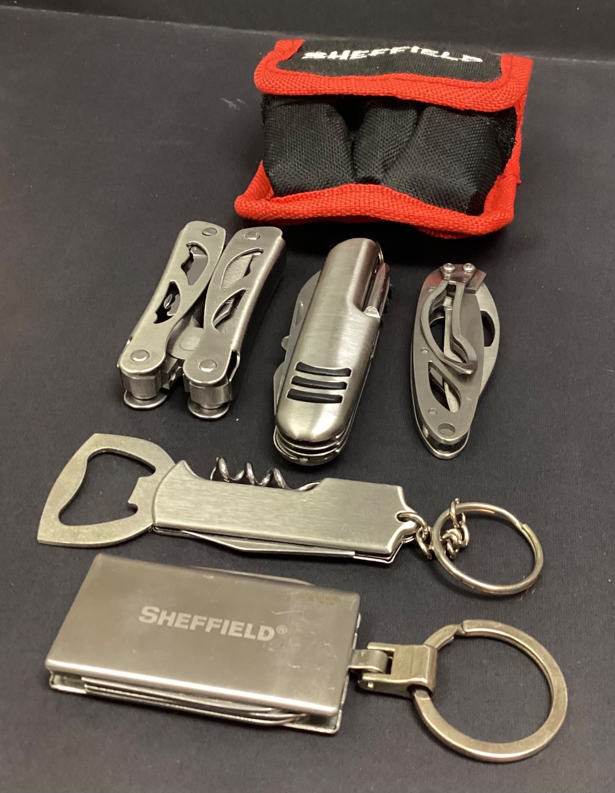 Sheffield Tool / Pocket Knife Belt Pouch/Kit Set