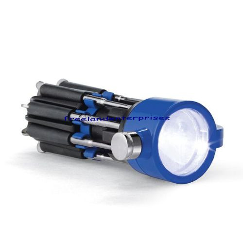 Multi-Tool 12-in-1 Multi-Tool with light ~ Color: BLUE & BLACK ~NEW~
