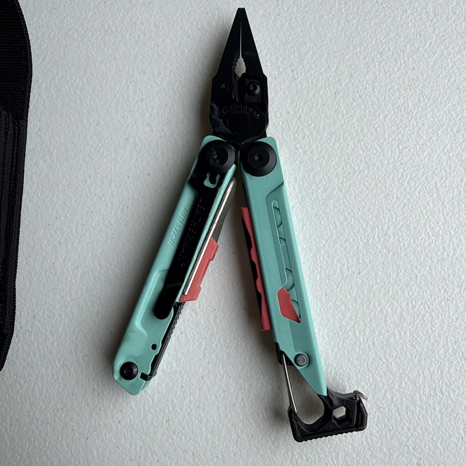 Retired Leatherman SIGNAL Multi-Tool Aqua/Black Oxide