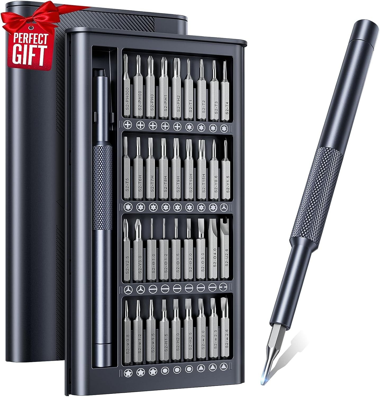 Stocking Stuffers for Men Adults Him, 37in1 Small Precision Screwdriver Set,