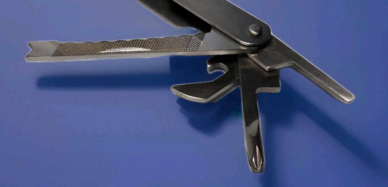 4″ Multi-Tool – Pliers, Knife, File, Screwdrivers, Saw, Cutter Etc