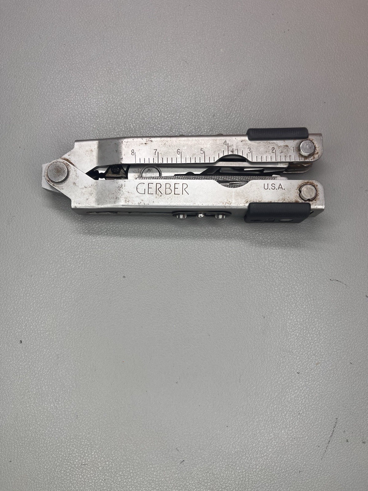 Gerber bluntnose with replaceable tungsten carbide cutters, wharncliffe blade
