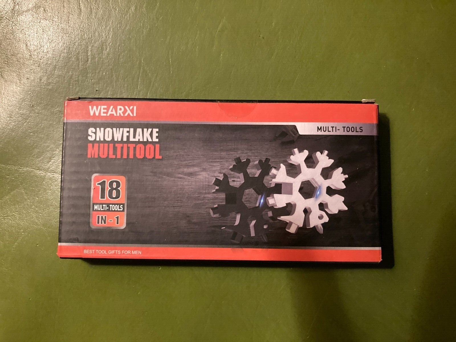 18-in-1 Snowflake Multi-Tool Stainless Steel Snow Multitool Bottle Opener Wrench
