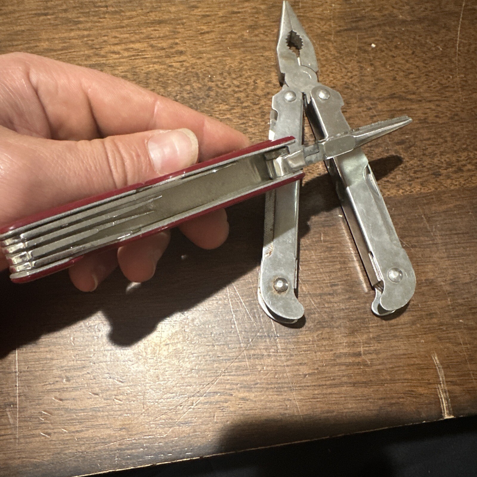 2x Multi-Tool Stainless Steel Handle See photos!
