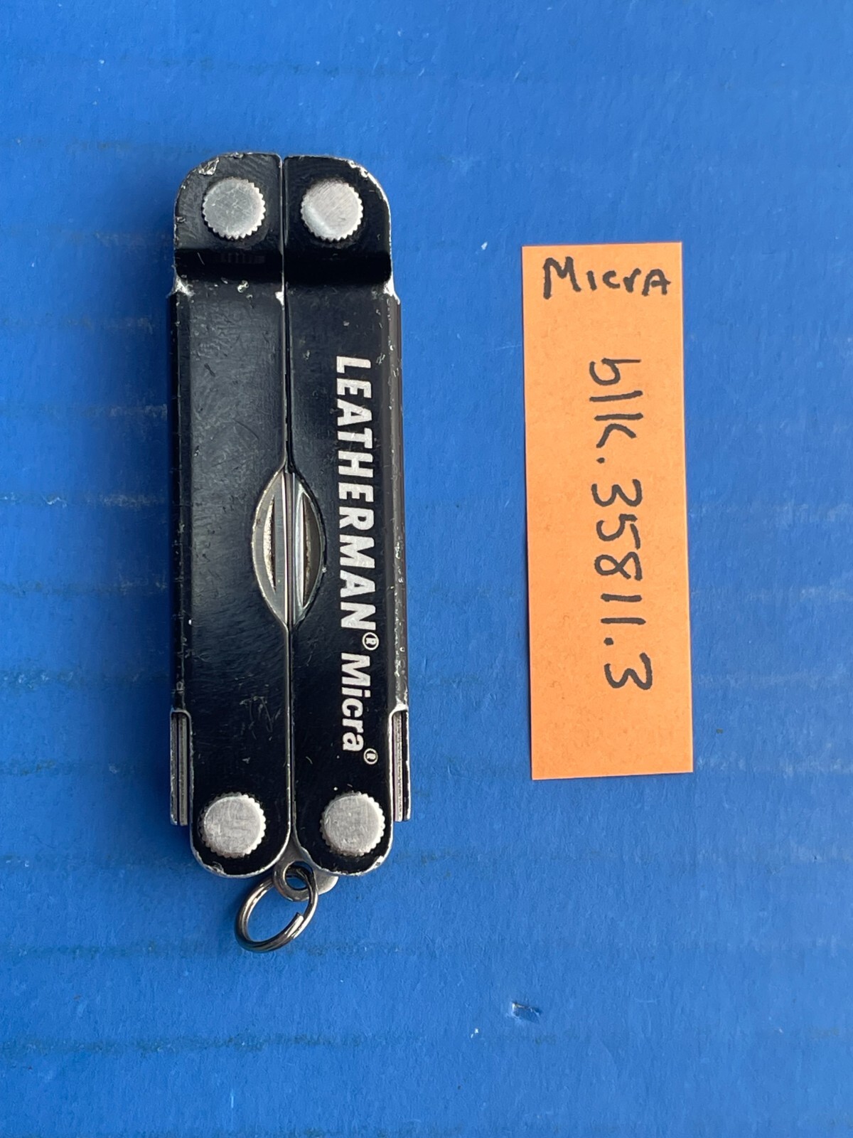 Leatherman Micra 10 in 1 Multitool Anodized Aluminum – Black