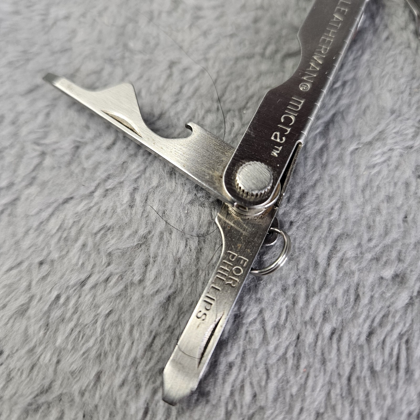 Leatherman Micra Multi-Tool Pat Pending Stainless Steel 7 Tool