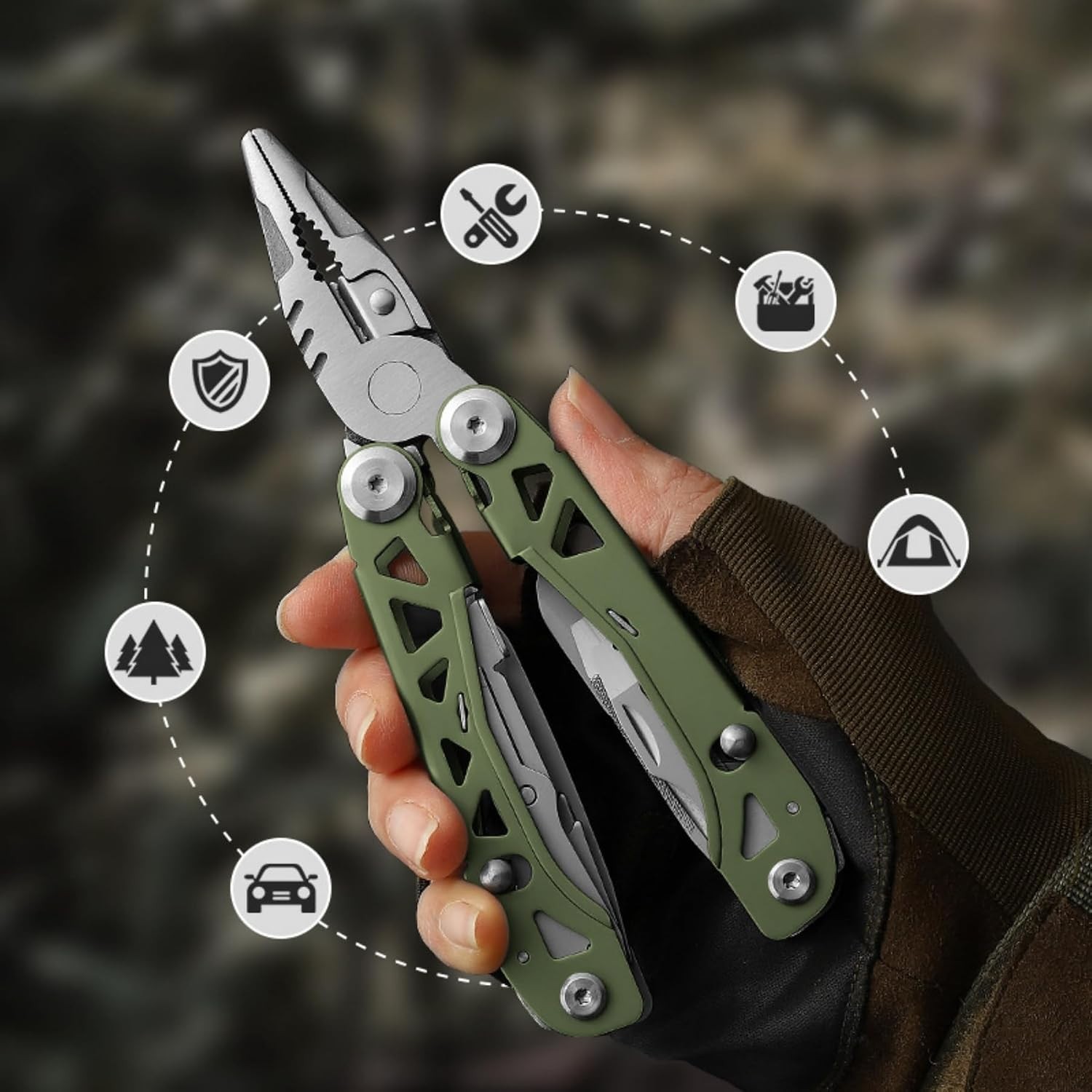 Multi-functional Pliers Ideal for Outdoor Activities