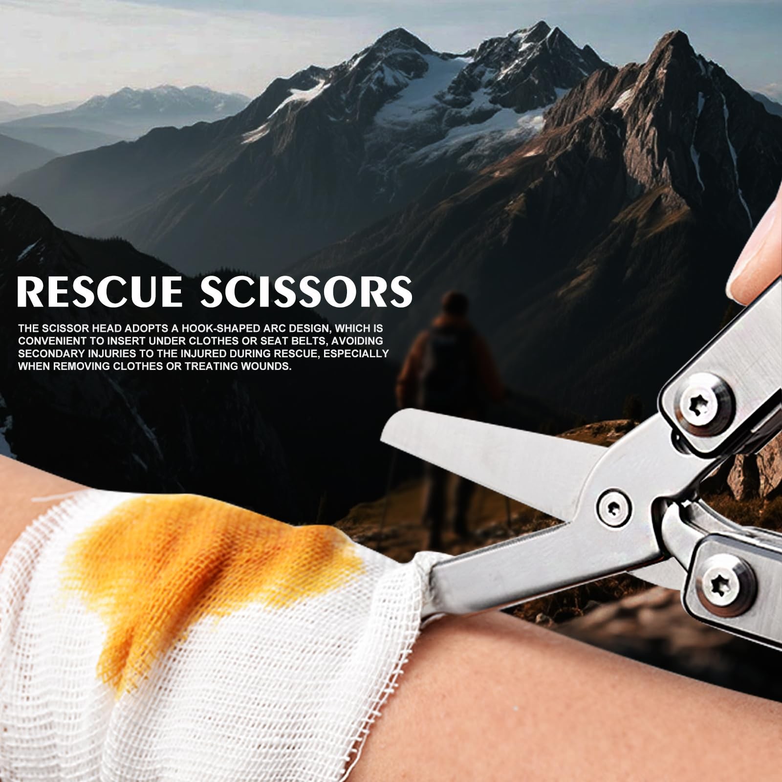 SQT2052 9-in-1 Multitool – Foldable, Professional Multitool for Men, DIY, Out…